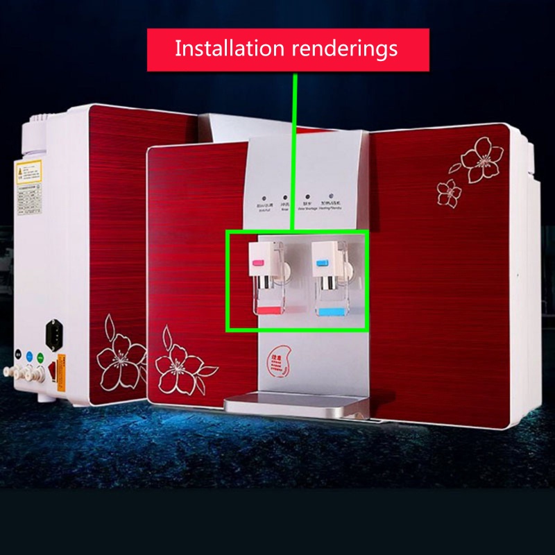 Đầu Vòi Nước Nóng Lạnh/Lạnh Thay Thế Bằng Nhựa Màu Xanh Dương Và Đỏ Dễ Thao Tác
