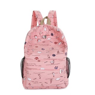 Sweet🎀Balo nữ bằng vải canvas