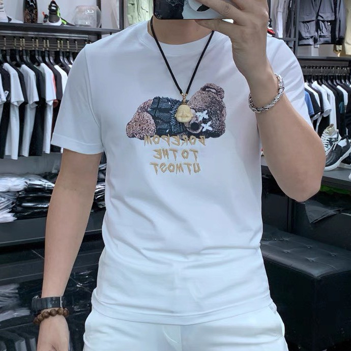 Áo thun nam cổ tròn Muradfashion, áo polo nam chất vải cotton cao cấp hot trend 2021 NT1016 | BigBuy360 - bigbuy360.vn