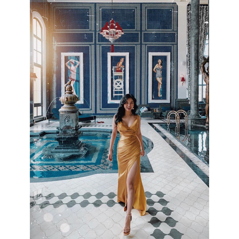 Đầm dự tiệc body hai dây xẻ đùi quyến rũ Seexy Dress | BigBuy360 - bigbuy360.vn