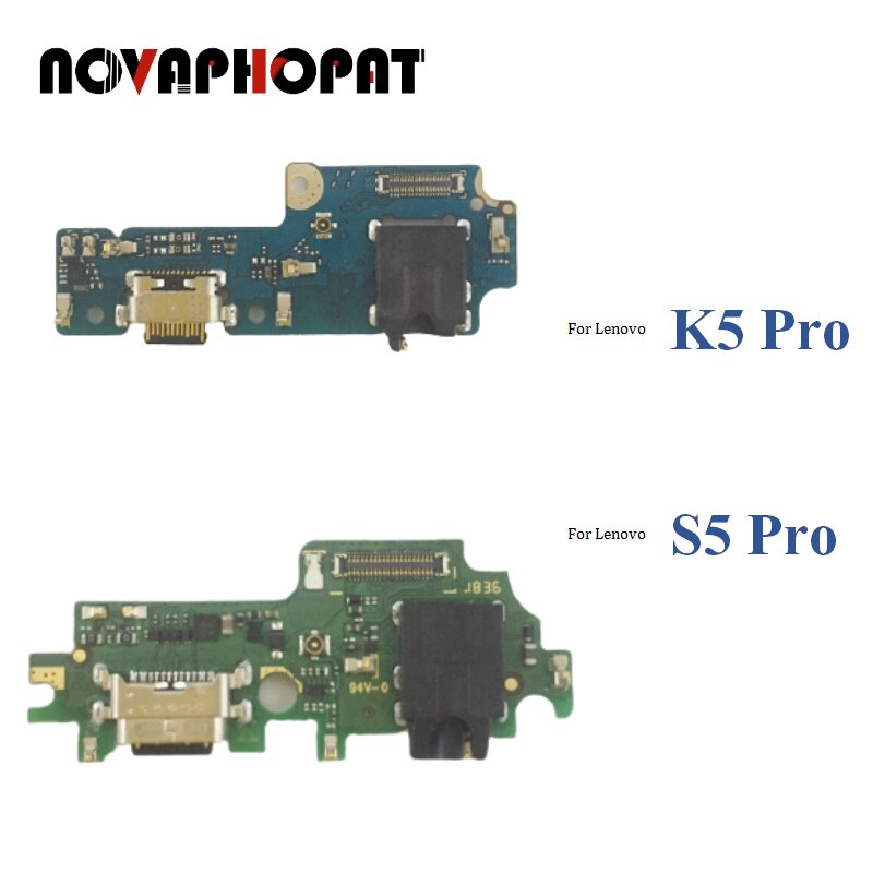 Novaphopat Cho Lenovo S5 Pro L58041 / K5 Pro L38041 Dock USB Cổng Sạc Cắm Sạc Kết Nối Cáp Mềm Micro 