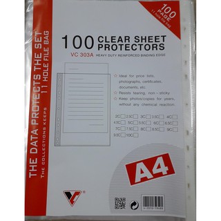 BÌA LỖ A4 VC 320 (100 CÁI/XẤP) █▬█ █ ▀█▀