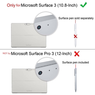 Bao da nắp lật dành cho Microsoft Surface 3 10.8"