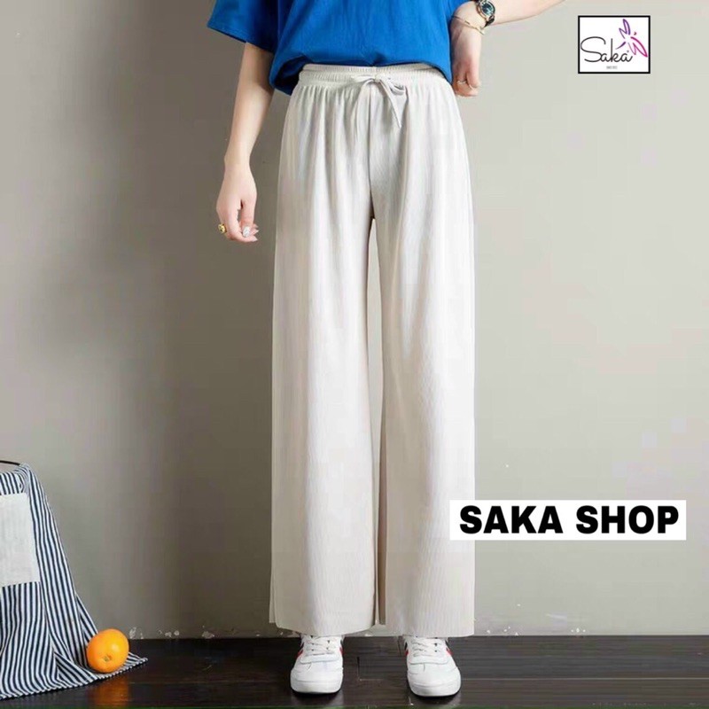 Quần suông dập ly cọng nhuyễn nữ