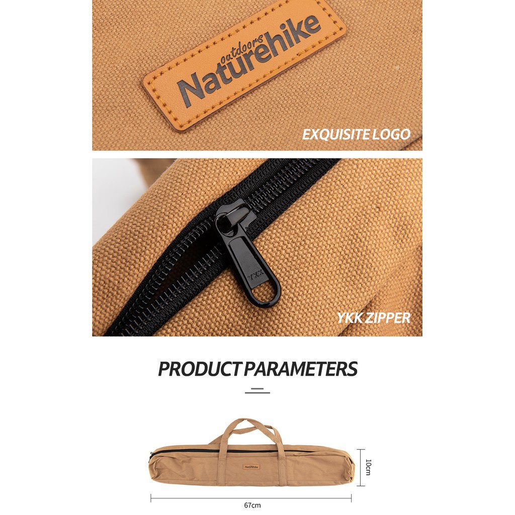 Túi đựng gậy chống tăng/ lều Glamping NatureHike NH20PJ201 chính hãng