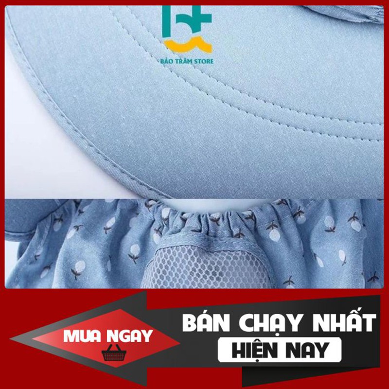 Mũ Nón rộng vành❤️FREESHIP❤️vành rộng chống nắng cực mát có khẩu trang 2 lớp bảo vệ sức khỏe kèm dây t