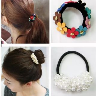 Cột tóc hạt ngọc trai