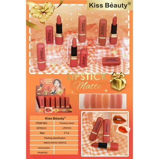 (Được Chọn Màu) Son Kiss Beauty Lipstick Matte