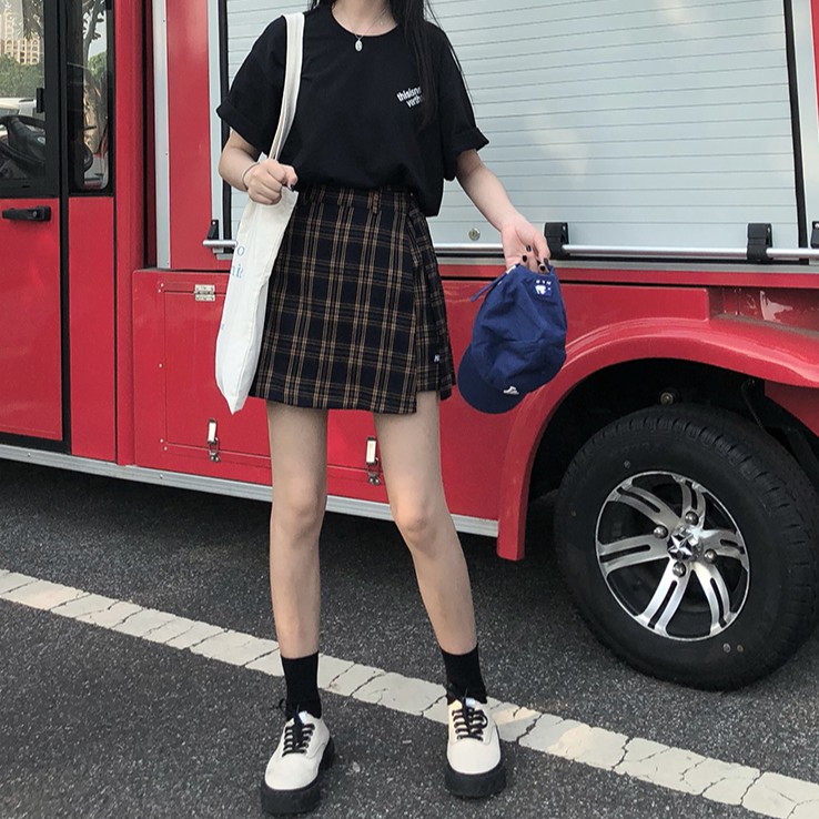 Chân váy Xiaozhainv lưng cao phong cách Hàn Quốc dành cho nữ | BigBuy360 - bigbuy360.vn