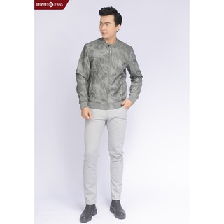 Áo khoác da dài tay Nam T7126D1470 GENVIET JEANS