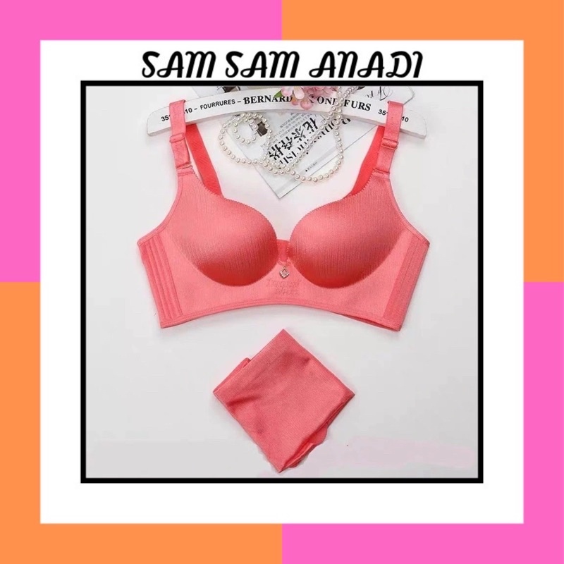 Bộ đồ lót su xiangdada cao cấp mút dày tạo khe ngực