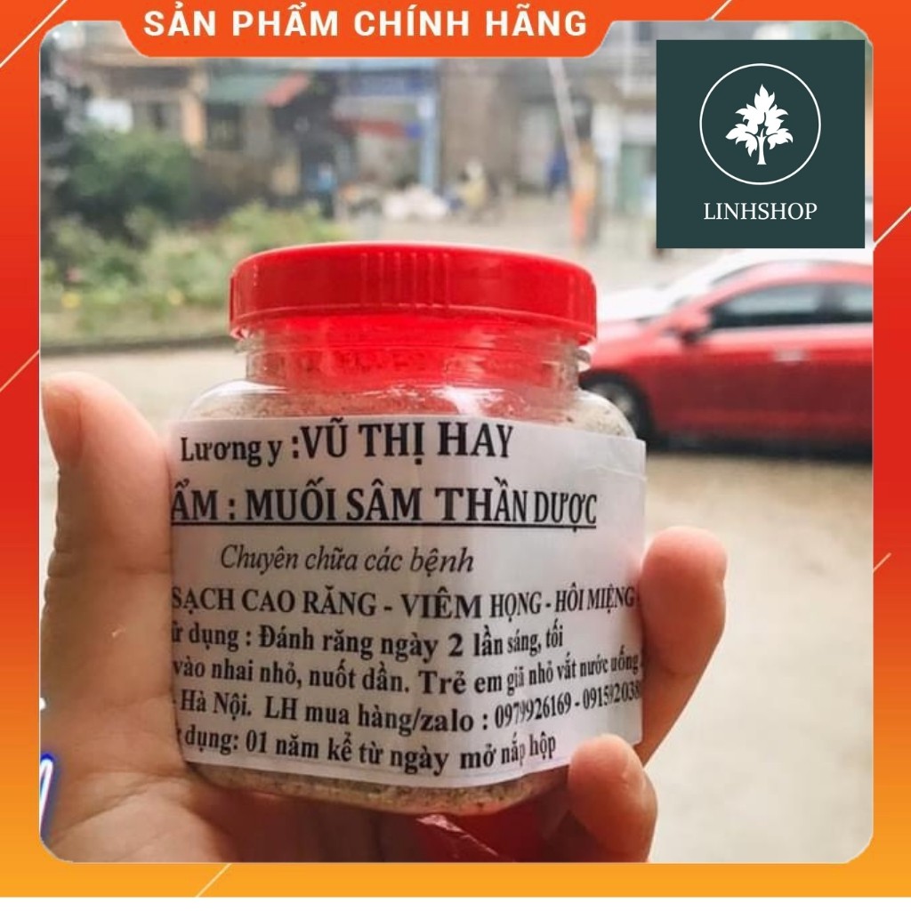 Muối Đánh Răng Muối Sâm Thần Dược 150G