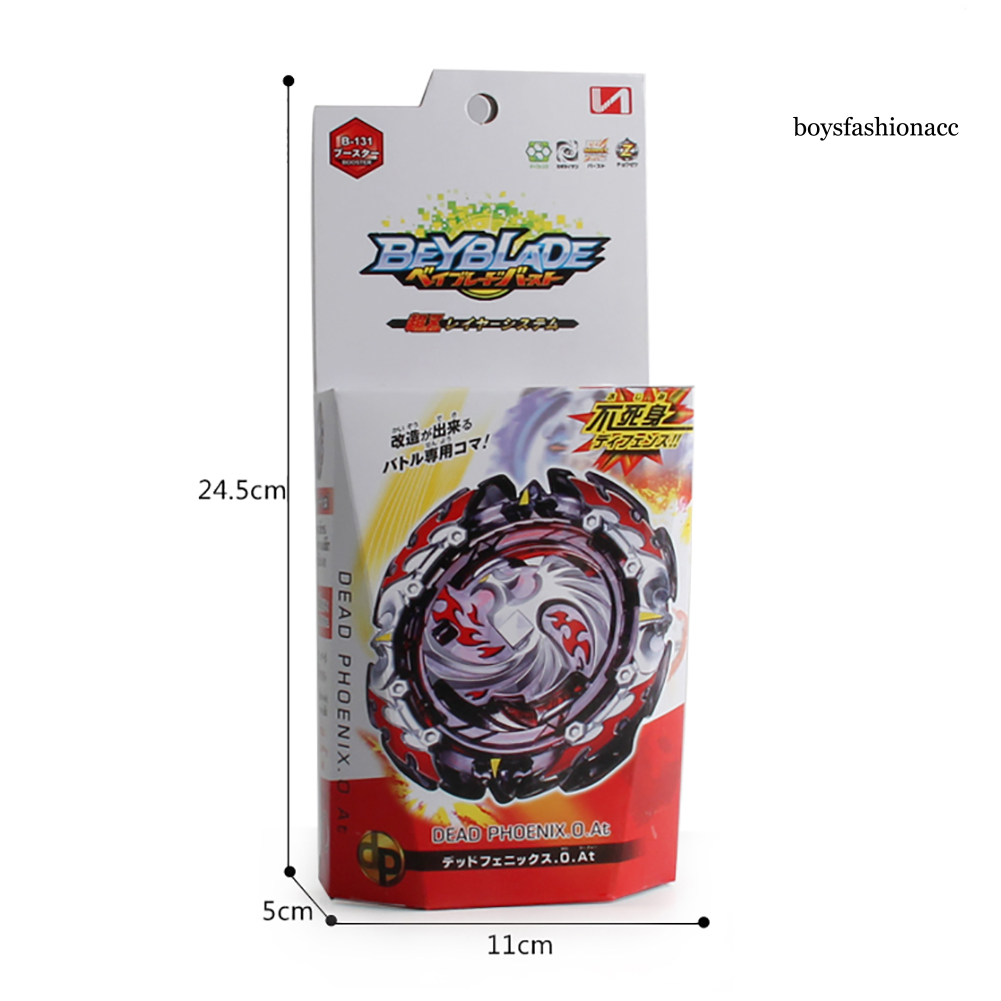 BF-JD Metal B-131 Dead Phoenix Beyblade Burst Blast Gyroscope with Handle Launcher