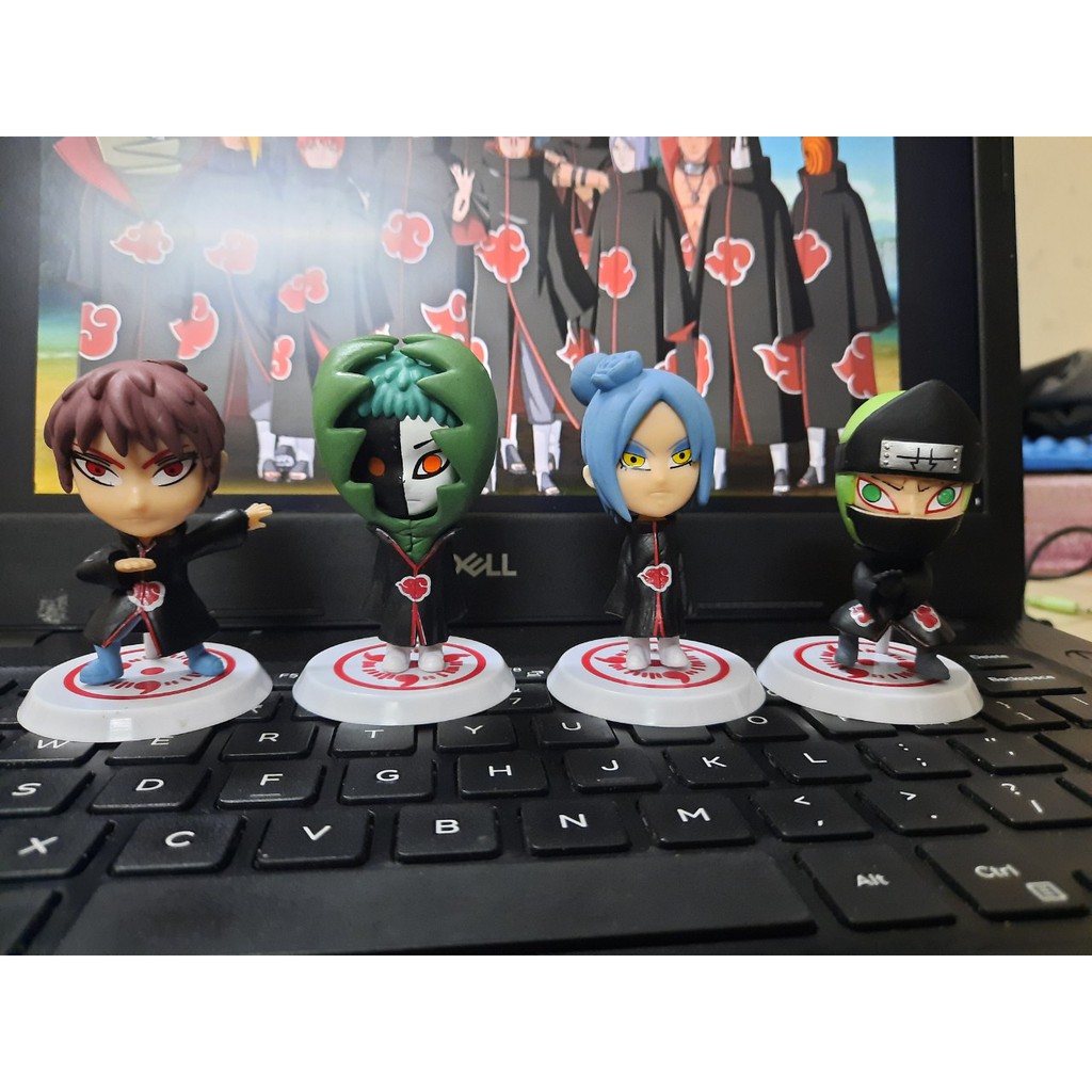 💝[Hàng mới về] Set 11 nhân vật Akatsuki Chibi