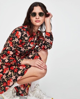 Đầm hoa Zara