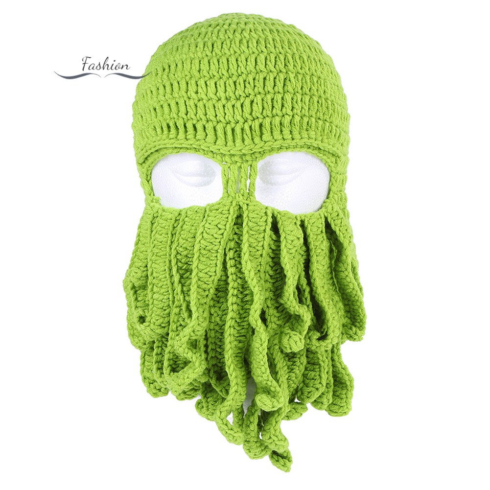 Mũ len hình bạch tuộc độc đáo cho người lớn