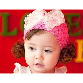 Băng đô tóc giả cho bé