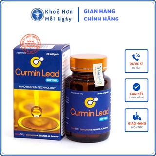 Curmin Lead - Hỗ trợ giảm viêm loét dạ dày 1 VIÊN = 5,3 KG NGHỆ (Công nghệ màng sinh học Nano)