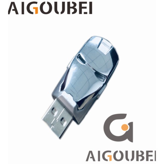 Usb 2.0 1GB 2GB 4GB 8GB 16GB 32GB 64GB Bằng Kim Loại Họa Tiết Iron Man Dễ Thương
