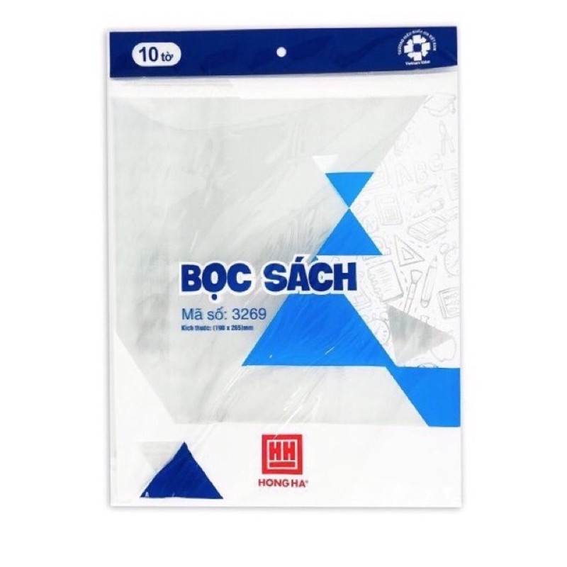 Bọc sách mã 3269 ( khổ 19x26,5cm)