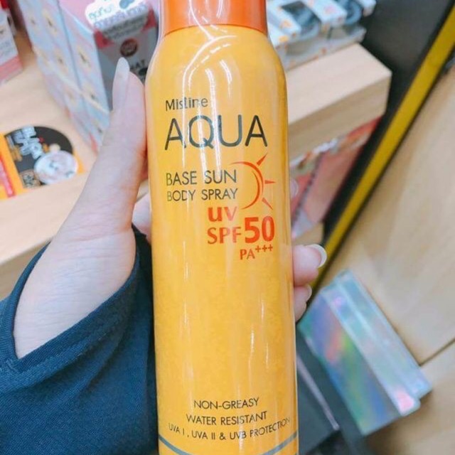 Xịt chống nắng Misline Aqua spf50