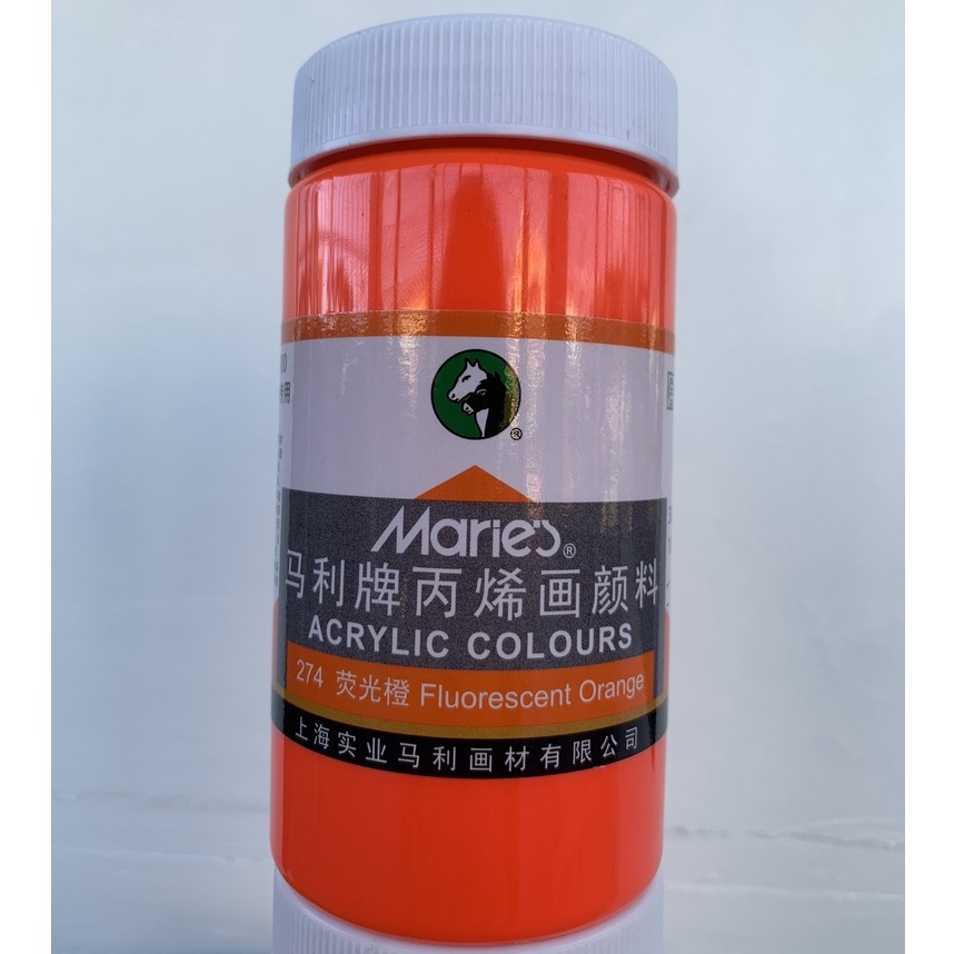 [XÓM VẼ] Màu acrylic nhũ ánh kim, dạ quang, màu vẽ dưa ngày tết 300ml