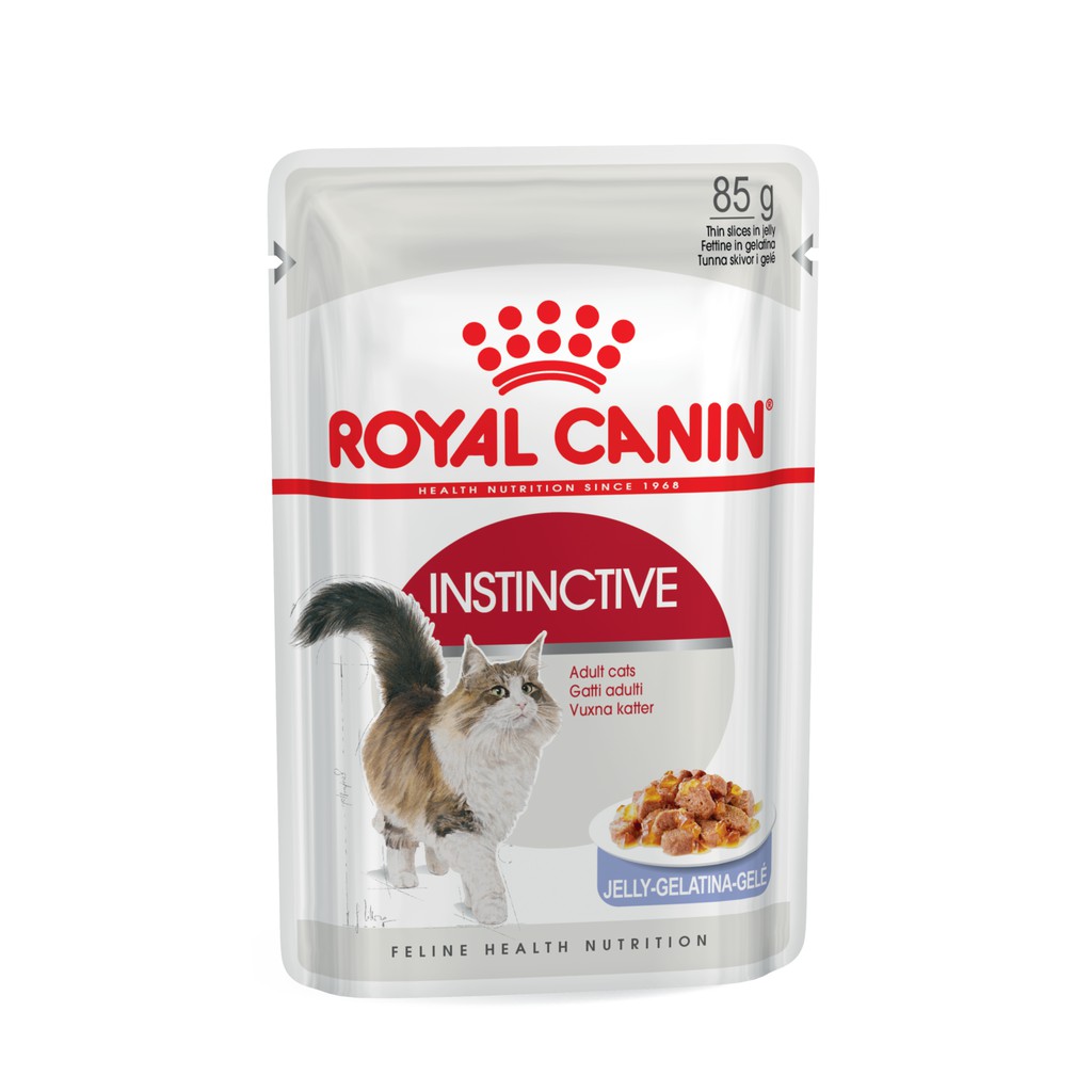 PATE cho mèo Thức ăn dạng ướt cho mèo trưởng thành- Royal Canin Instinctive JELLY gravy, LOAF