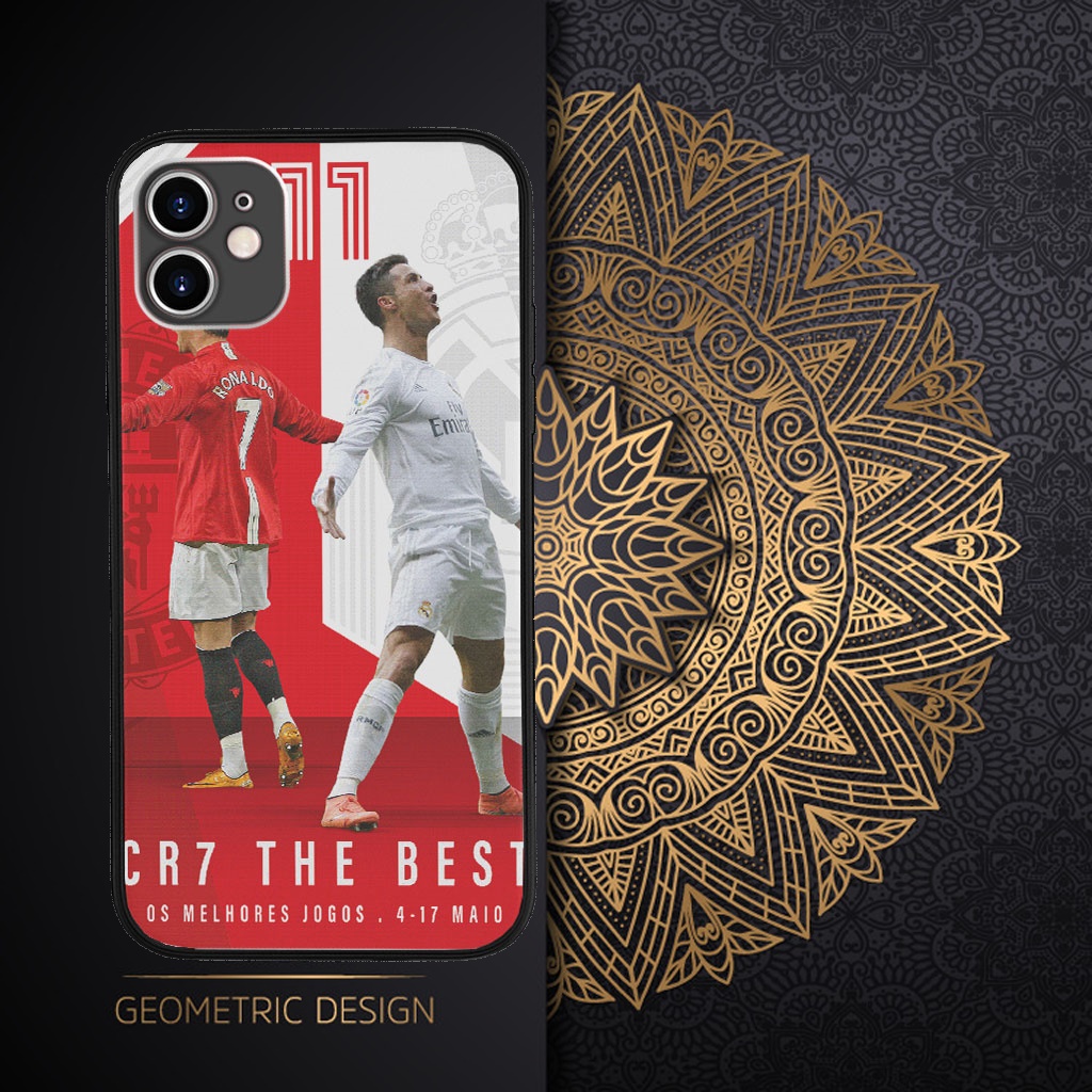 Ốp Lưng ronaldo ốp ĐT cậu thủ ronaldo hai màu áo siêu độc dành cho Iphone 5 đến 12 promax FOO20210217