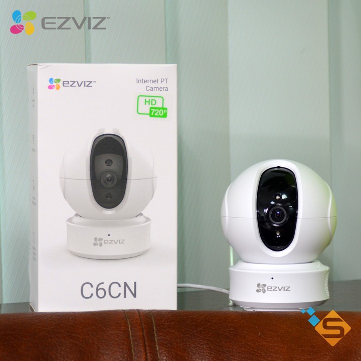Camera WiFi Quay Quét EZVIZ C6CN 1MP 720P HD - Sản phẩm cao cấp từ HIKVISION - Bảo Hành Chính Hãng 2 Năm