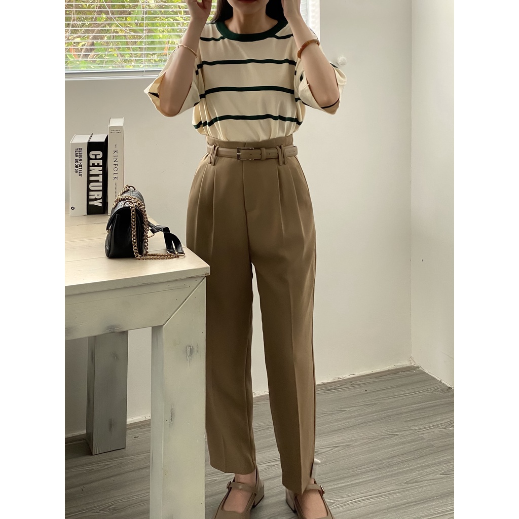QUẦN TÂY BAGGY GIÁU ĐAI_QD1064