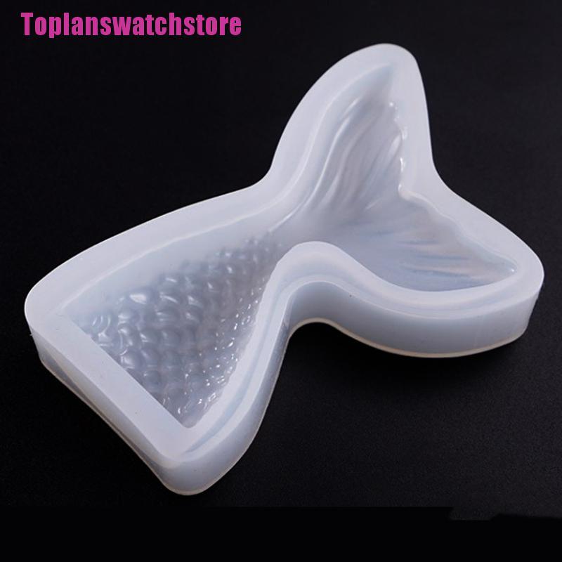 Khuôn Silicone Tạo Hình Đuôi Nàng Tiên Cá Trang Trí Bánh