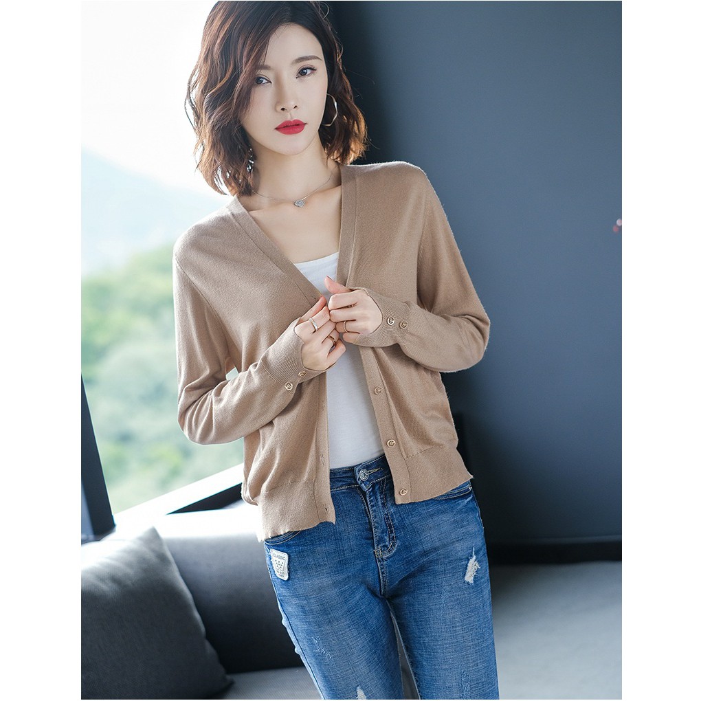 Áo khoác len nữ thu đông siêu đẹp, siêu phong cách | BigBuy360 - bigbuy360.vn