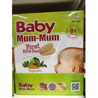 BÁNH GẠO ĂN DẶM CHO BÉ BABY Mum Mum - Hàng Úc xách tay