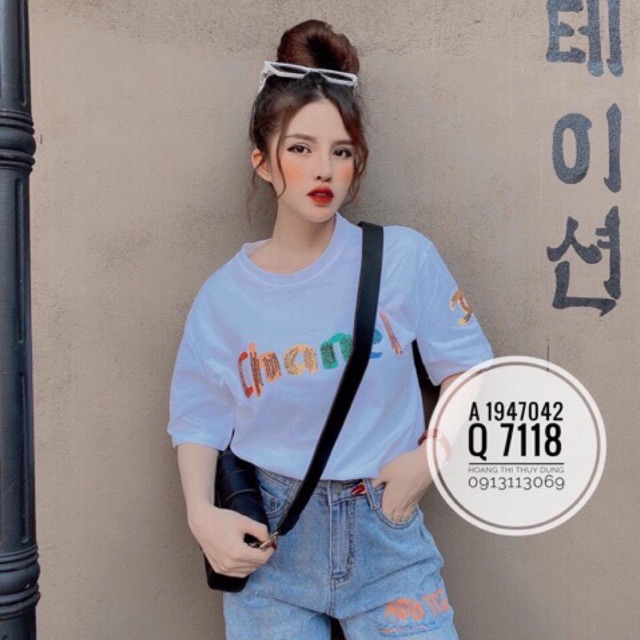 Áo thun chanel siêu xinh