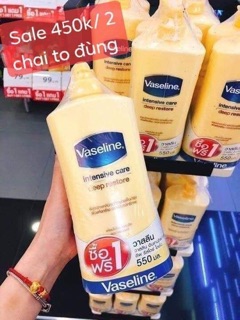 Dưỡng thể Vaseline vàng
