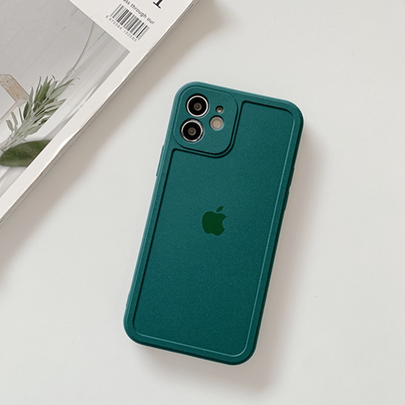 Ốp điện thoại nhám màu trắng và đen cho iPhone 12 Pro Max 11 Pro Max X Xr Xs Max Xr 8 7 Plus