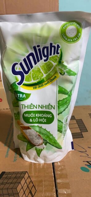 Nước rửa chén Sunlight Thiên Nhiên dạng túi 550g