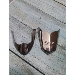 bộ mũi dè trước sau inox xe wawe blade