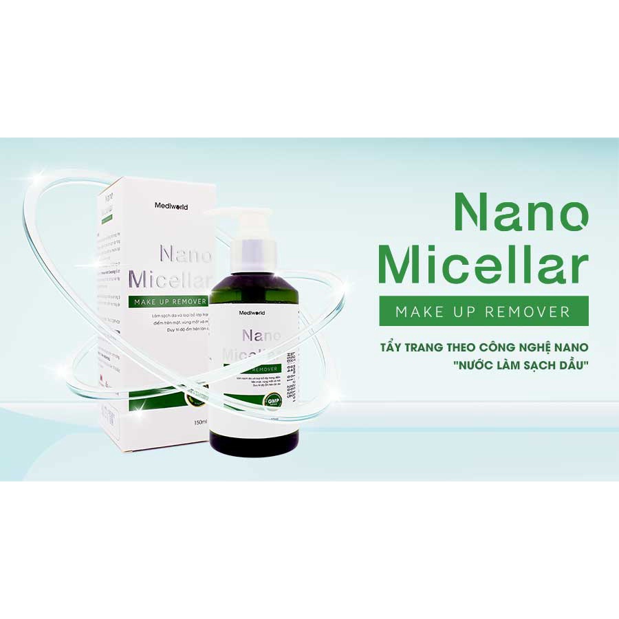 Nước tẩy trang NANO MICELLAR MAKE UP REMOVER  mediworld