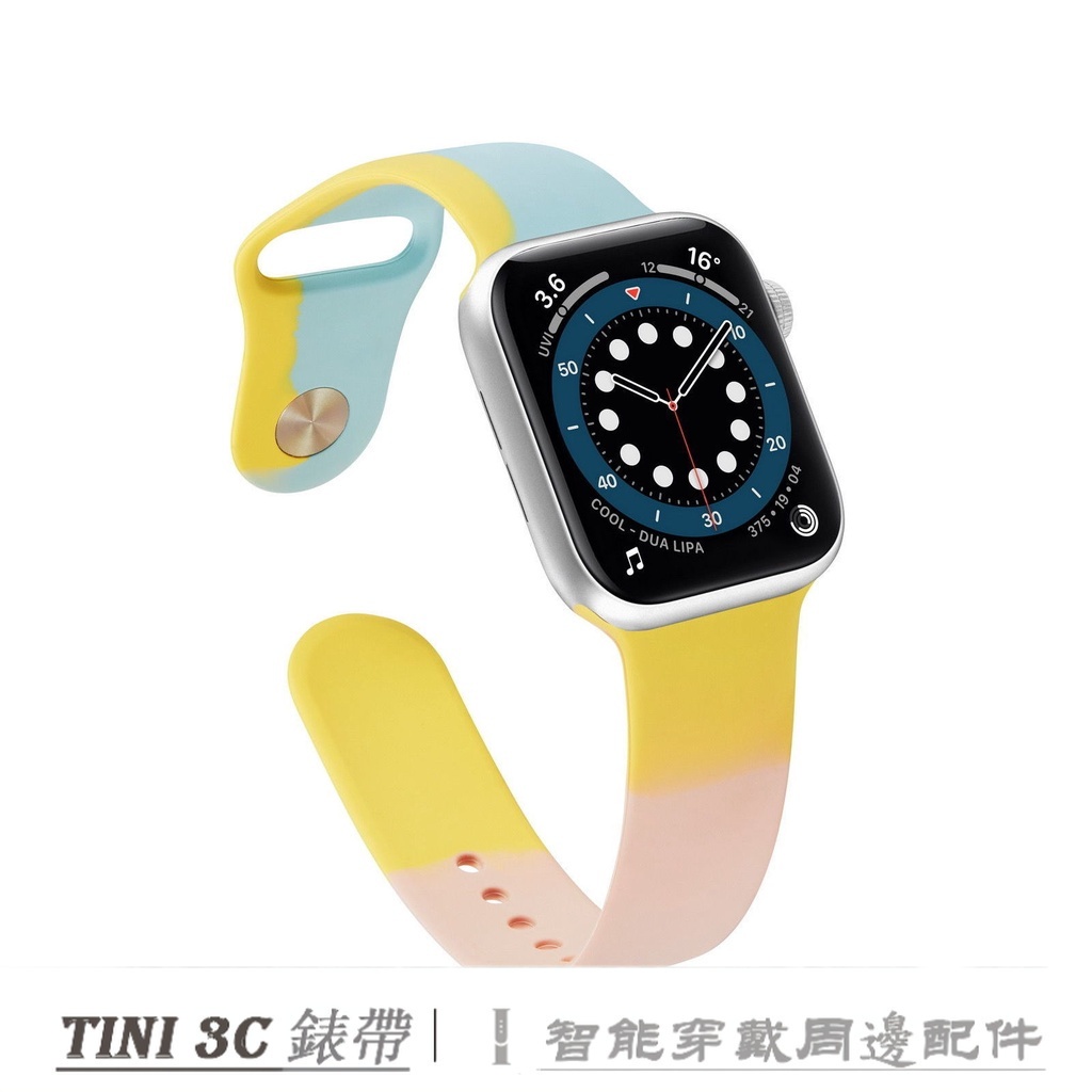 Dây đeo silicon 44mm / 40mm / 42mm / 38mm /41mm / 45mm cho Apple Watch Series Dây đeo Apple Watch