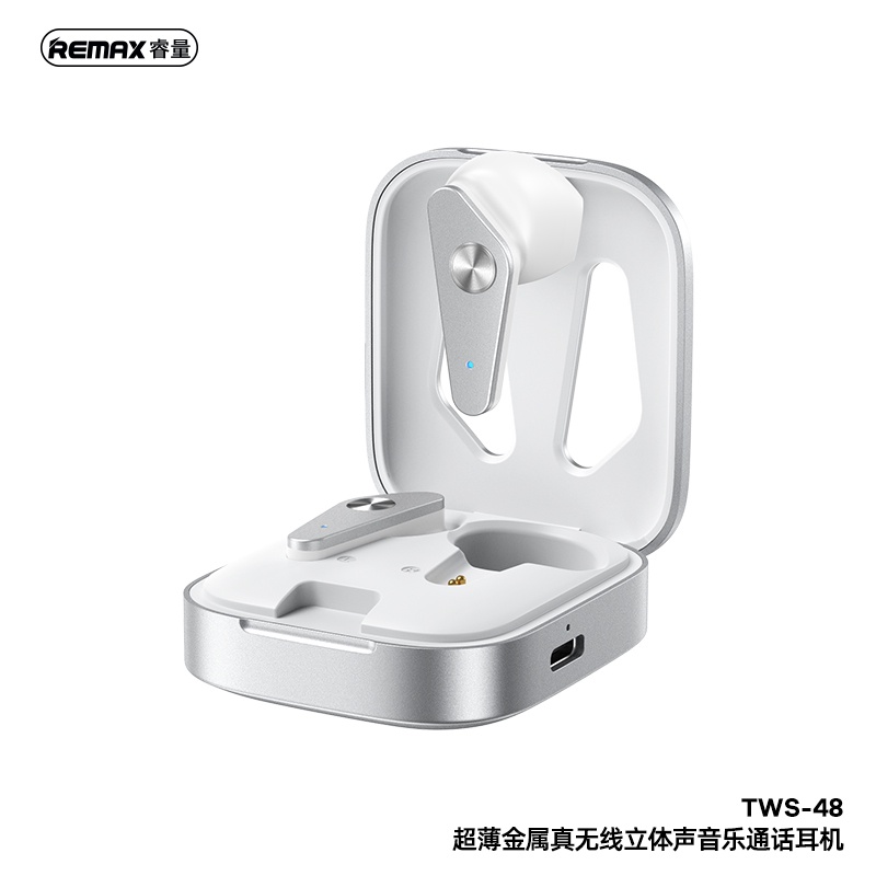 Tai Nghe Không Dây REMAX TWS-48 Kết Nối Bluetooth Âm Thanh Hay Và Phụ Kiện