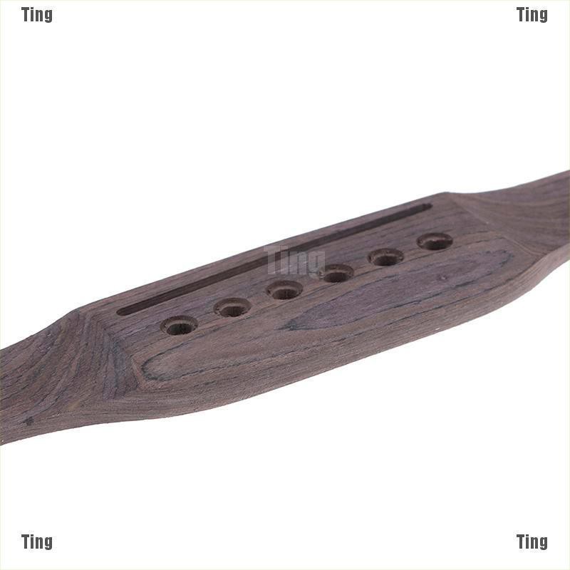 Cầu đàn guitar 6 dây bằng gỗ phù hợp cho đàn acoustic guitar