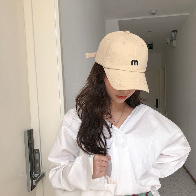 Mũ lưỡi trai dành cho cả nam và nữ thêu chữ THỜI TRANG HAZIN