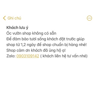 Ốc Vườn 80k/kg