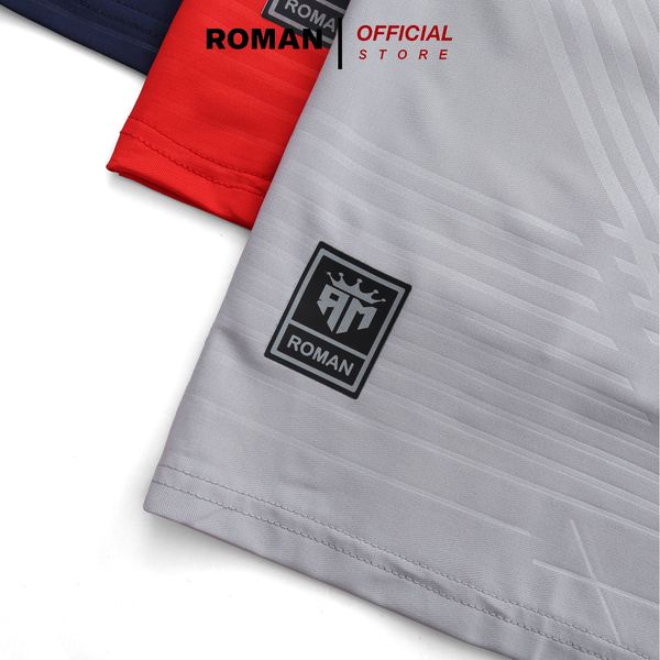 Áo thể thao nam cổ bẻ tay ngắn vải thun lạnh co giãn chuẩn form ROMAN PL01