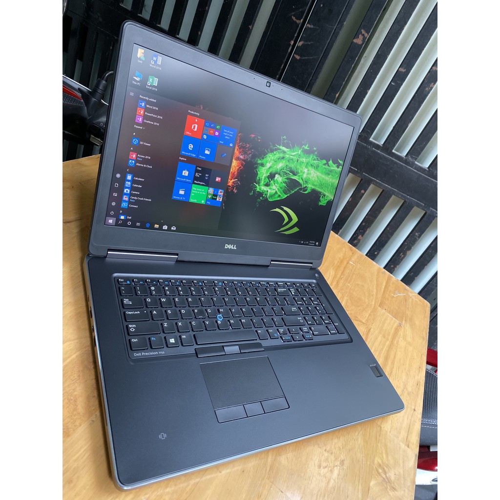 Dell Precision 7710, Xeon E3, 16G, vga 4G, 17,3in 4K, 99%, giá rẻ (siêu mạnh)' | BigBuy360 - bigbuy360.vn