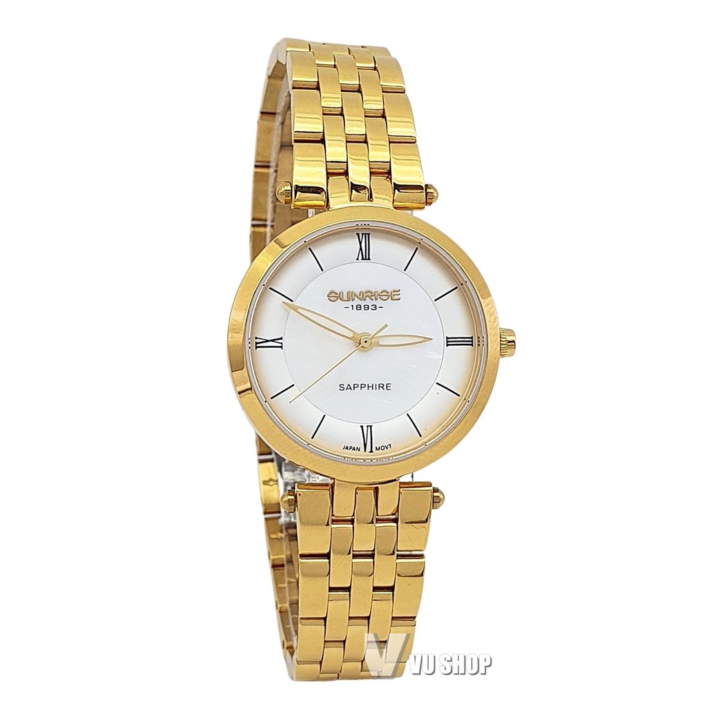 Đồng hồ nữ Sunrise 2217SB - Chính hãng, Chống trầy