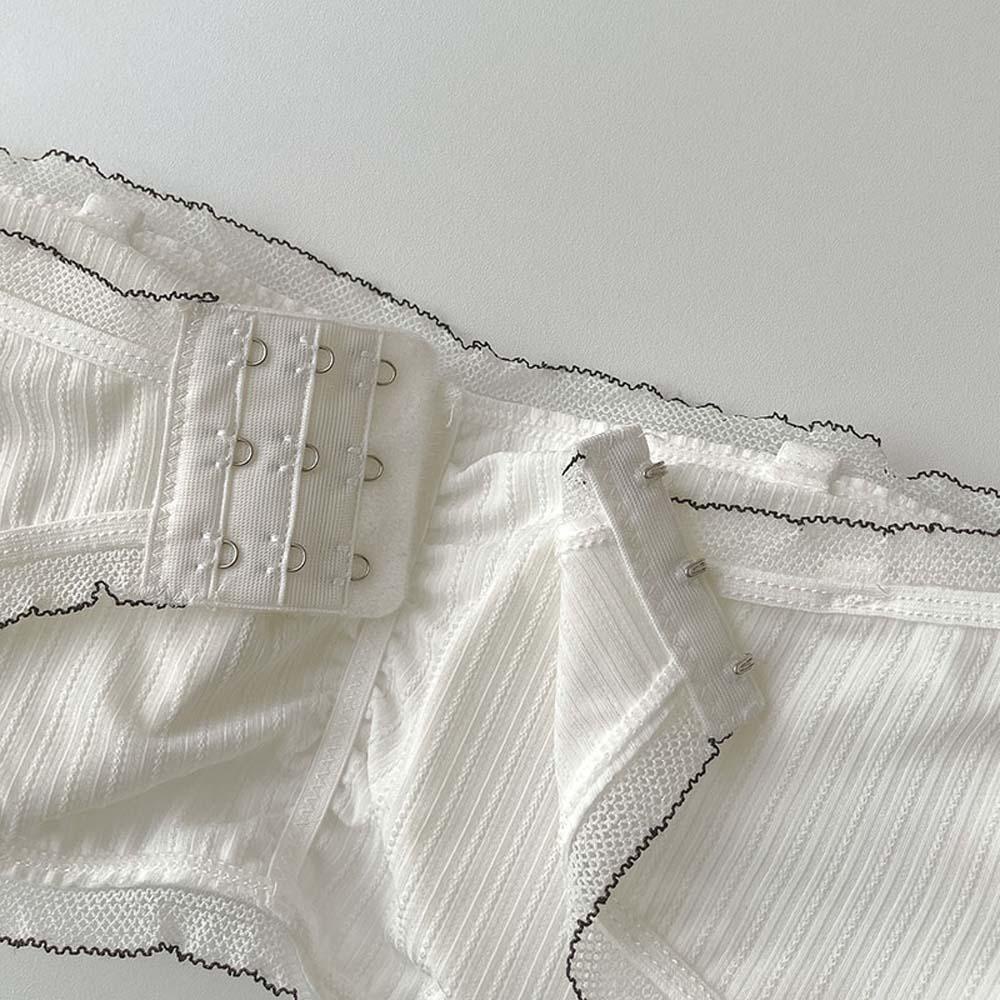 Áo Ngực Ống 2 Quai Phối Ren Mềm Mại Phong Cách Hàn Quốc Nhiều Màu Sắc Thời Trang Dành Cho Nữ