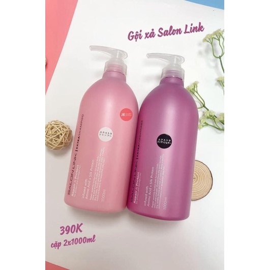 [Hàng Nhật] Dầu Gội, Dầu Xả Salon Link Extra 1000ML Nội Địa Nhật (Japan)