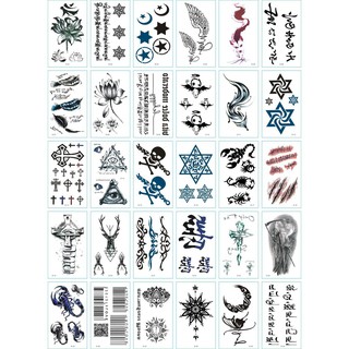 Combo 30 tấm xăm tatoo-i49